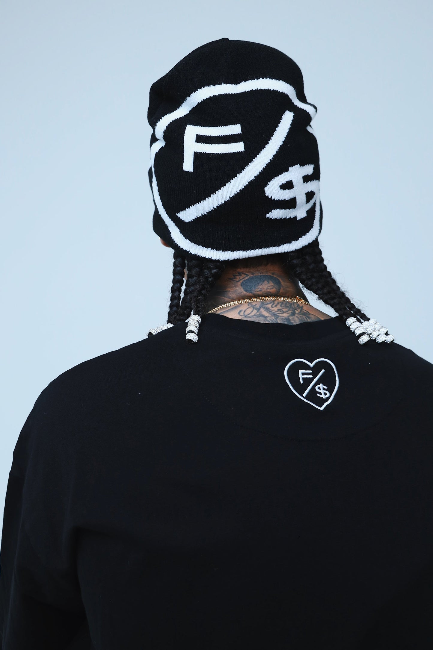 Love Who Loves You|Black Oversize Shirt