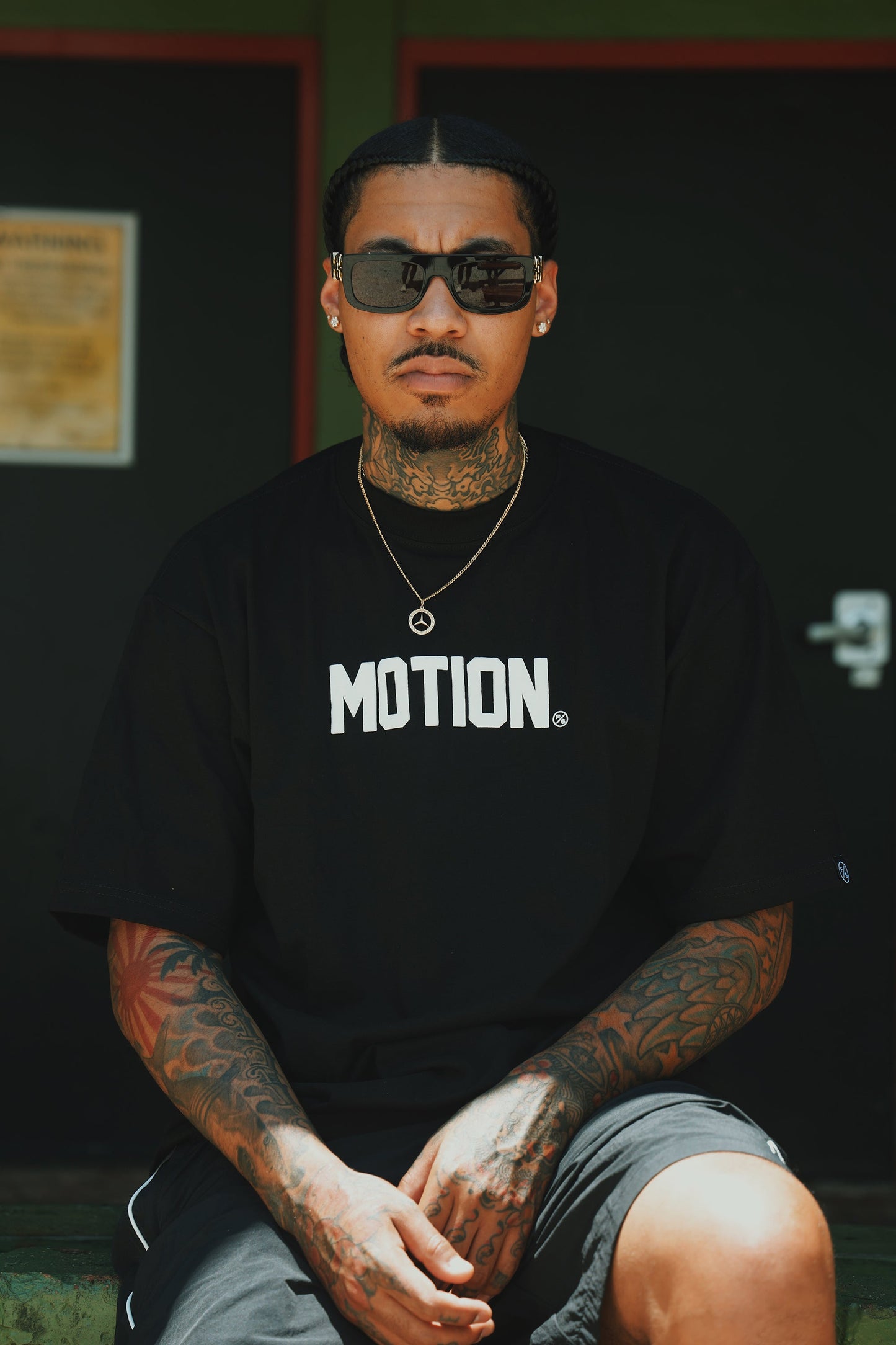 Motion (Black) Tee