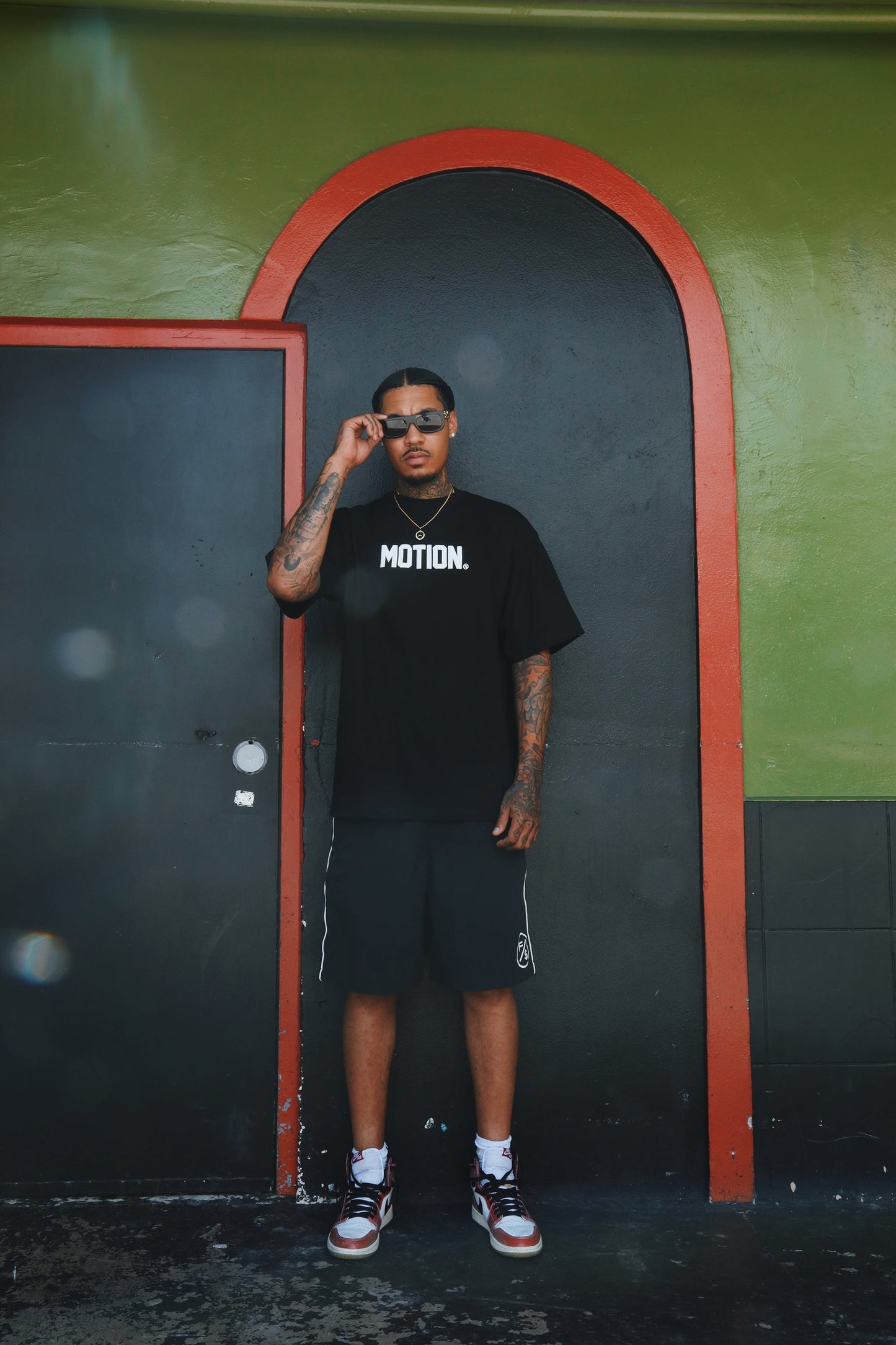 Motion (Black) Tee