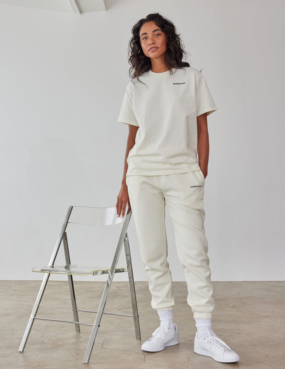 Basics|White Sand Unisex Tee