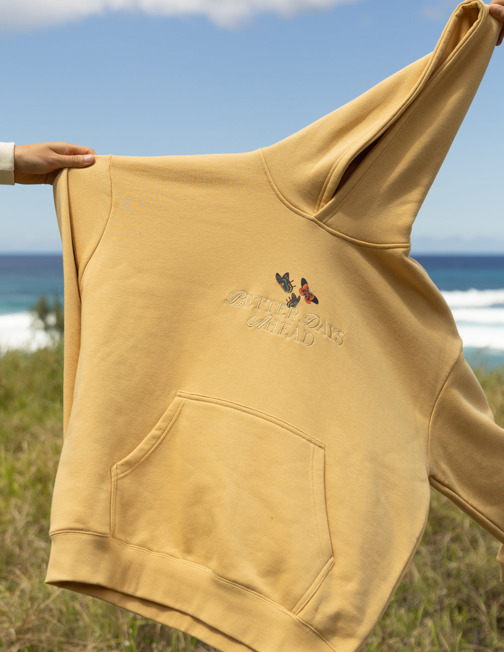 Better Days|Butterfly Unisex Hoodie
