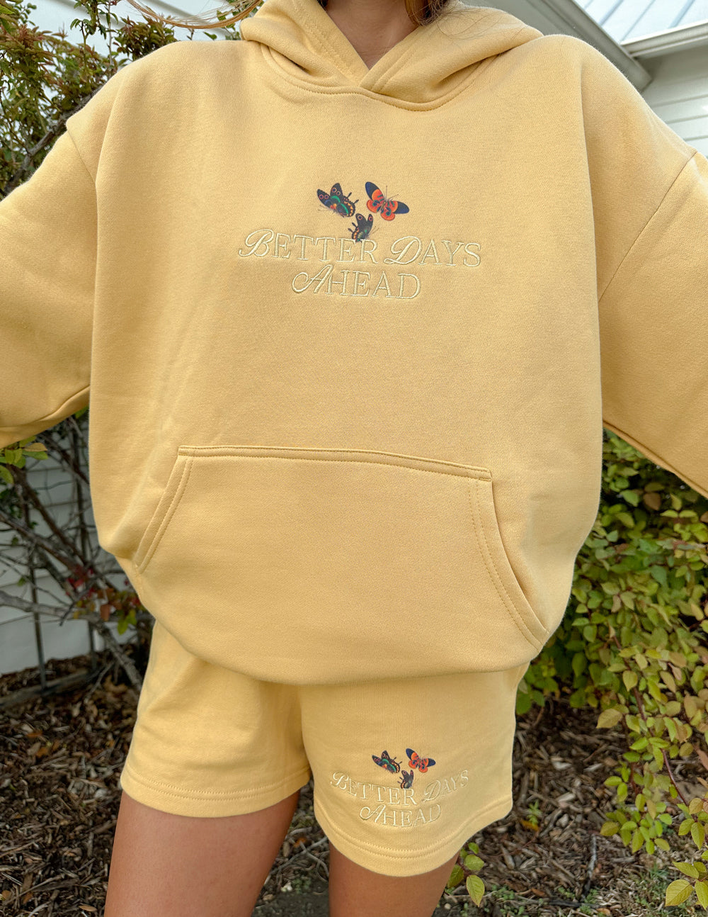 Better Days|Butterfly Unisex Hoodie
