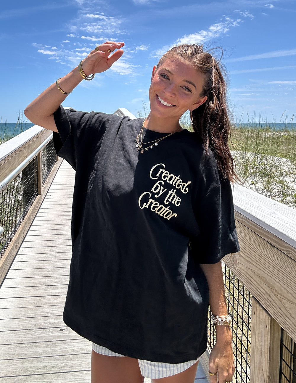 Created by the Creator|Unisex Tee