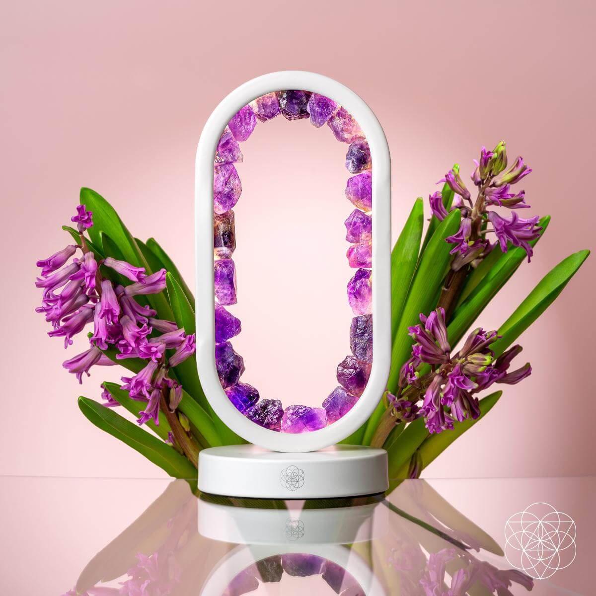 Portal to Peace | Amethyst Lamp of Stress Relief