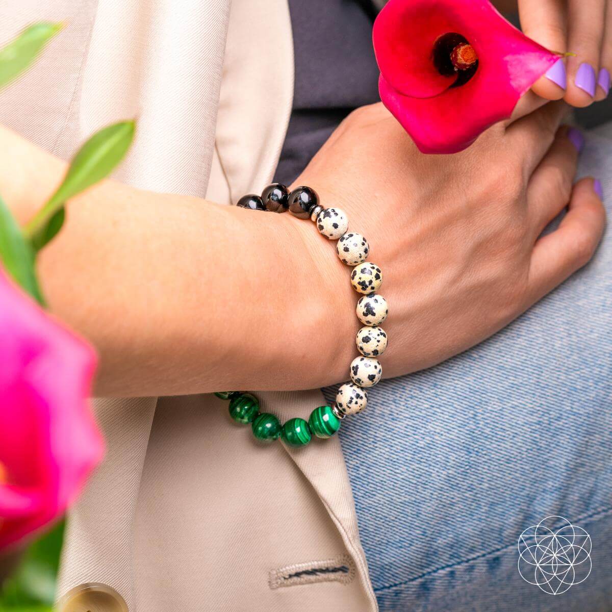 Soul Reset | Dalmatian Jasper Bracelet of Healing