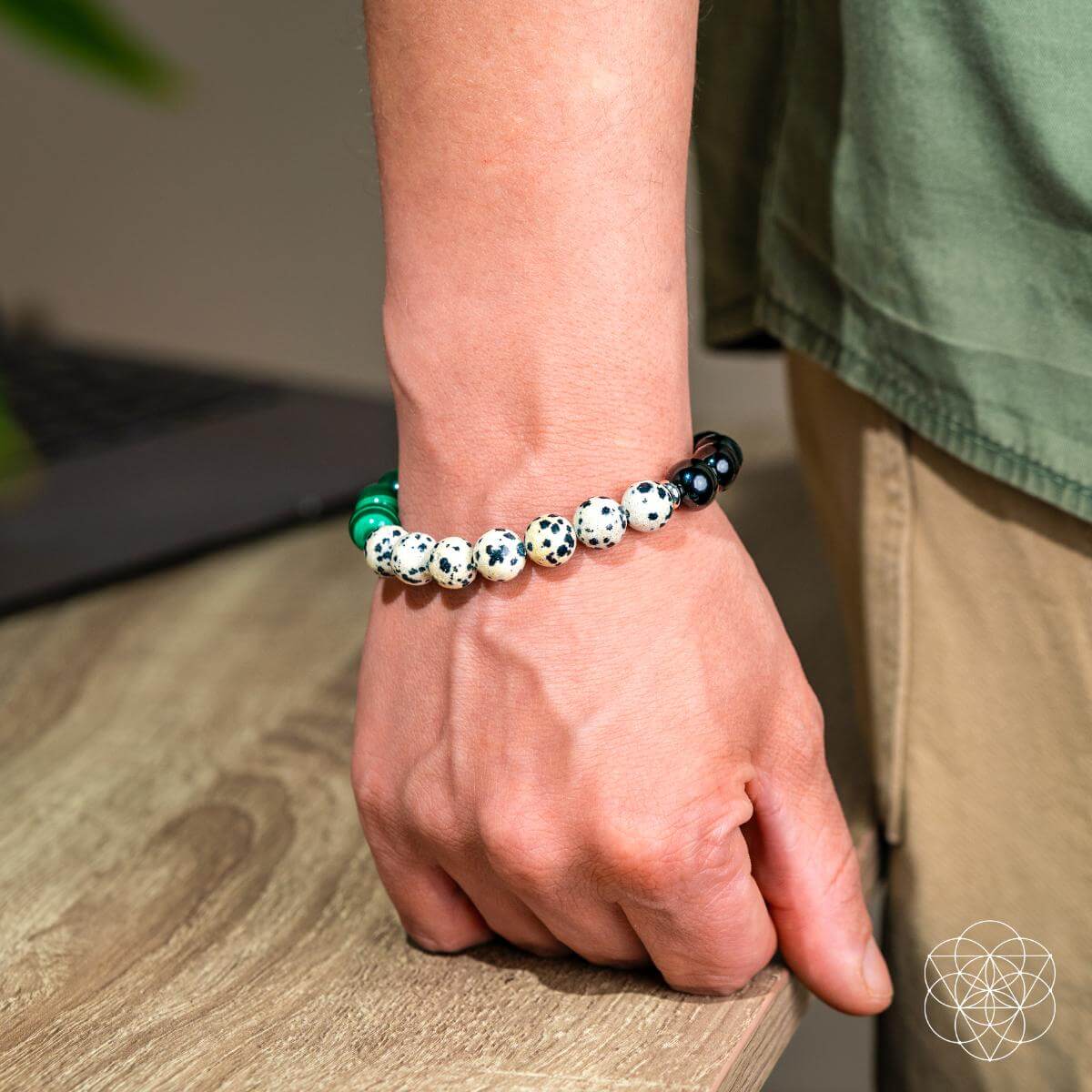 Soul Reset | Dalmatian Jasper Bracelet of Healing