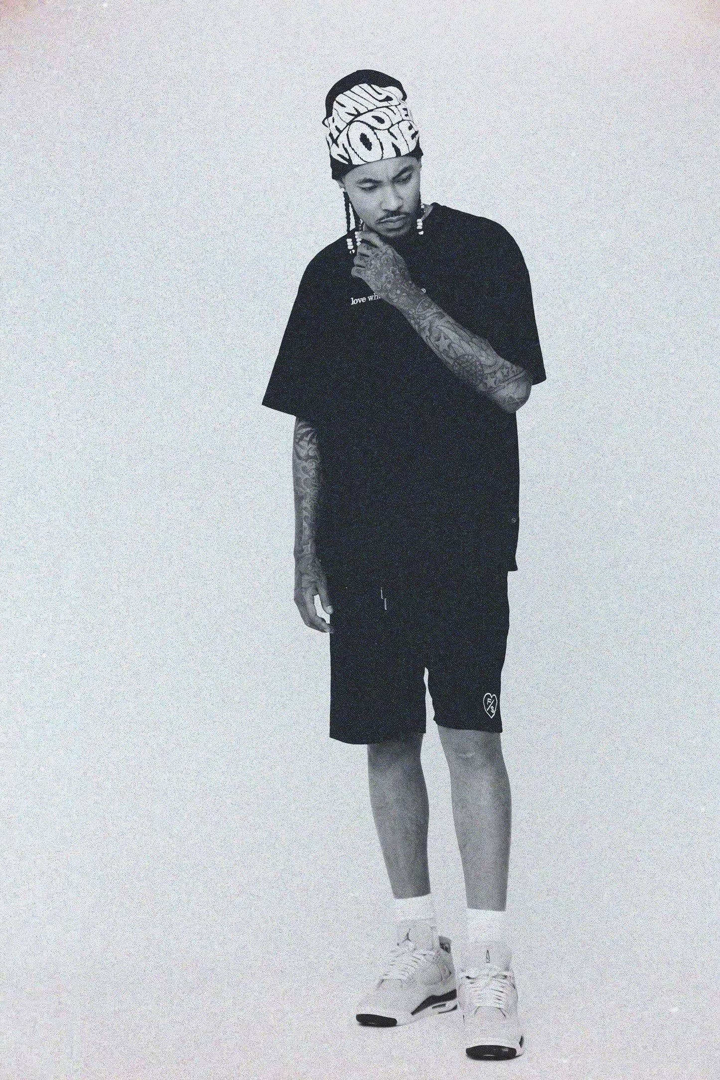 Love Who Loves You|Black Oversize Shirt