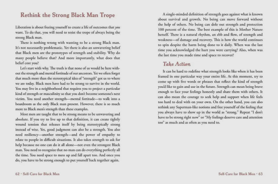 Self-Care For Black Men By Jor-El Caraballo