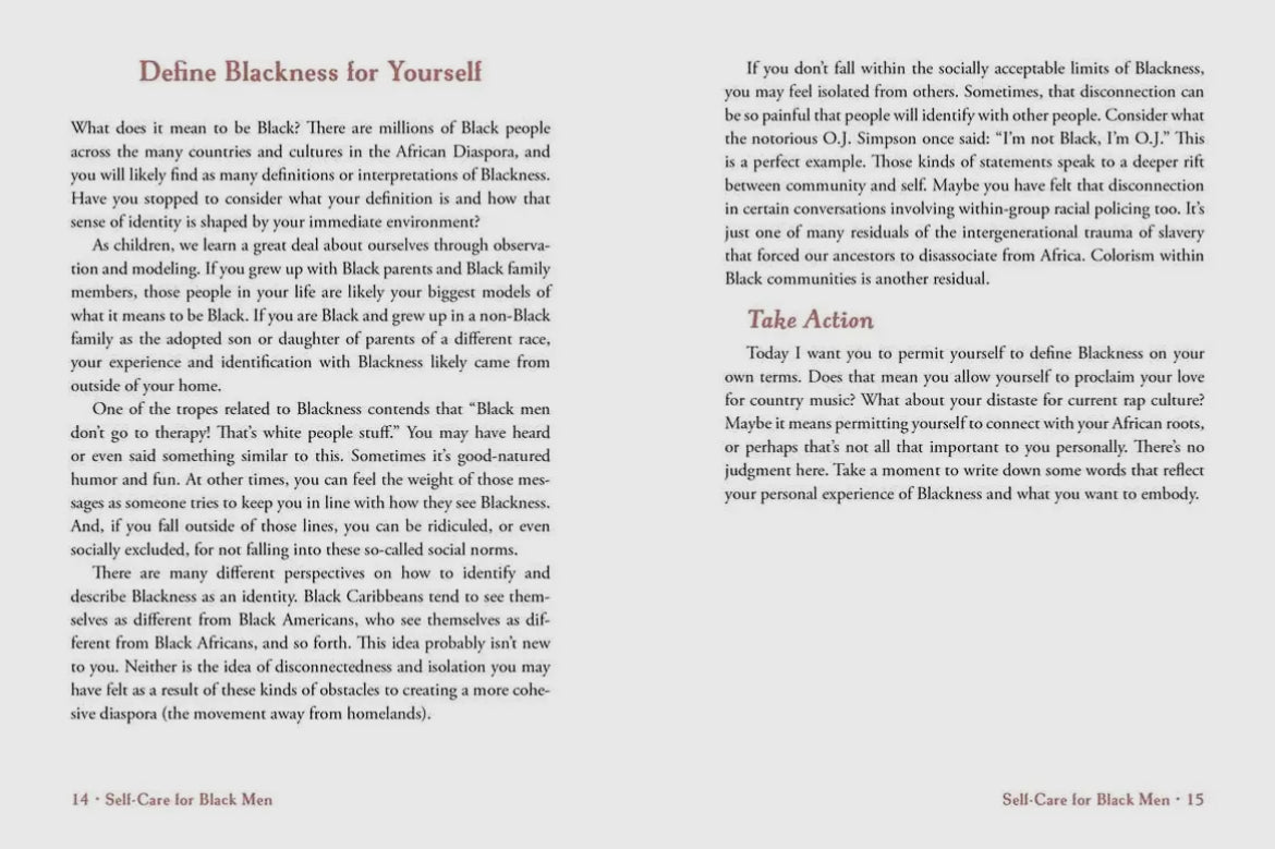 Self-Care For Black Men By Jor-El Caraballo