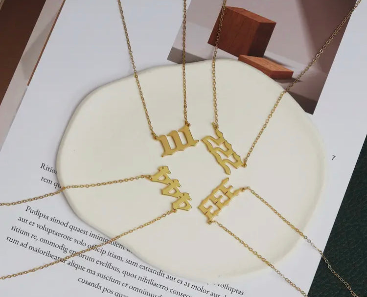 333 Angel Number Necklace