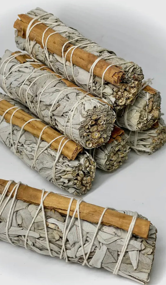 Cinnamon + White Sage