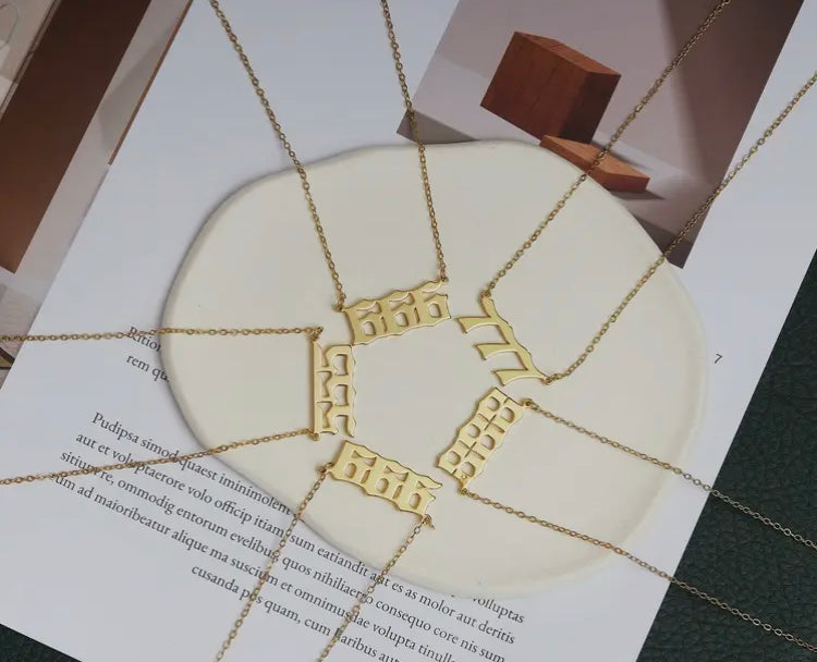 666 Angel Number Necklace