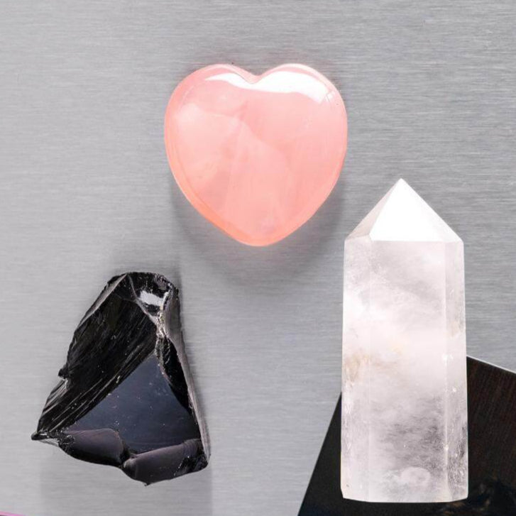 Crystal Guardian Magnets | Trio of Peace & Protection