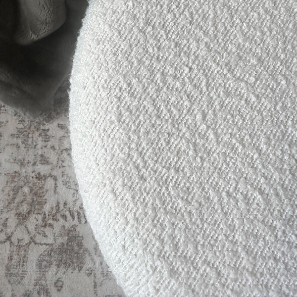 Stowaway Chic Boucle Ottomans