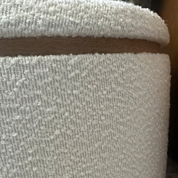 Stowaway Chic Boucle Ottomans