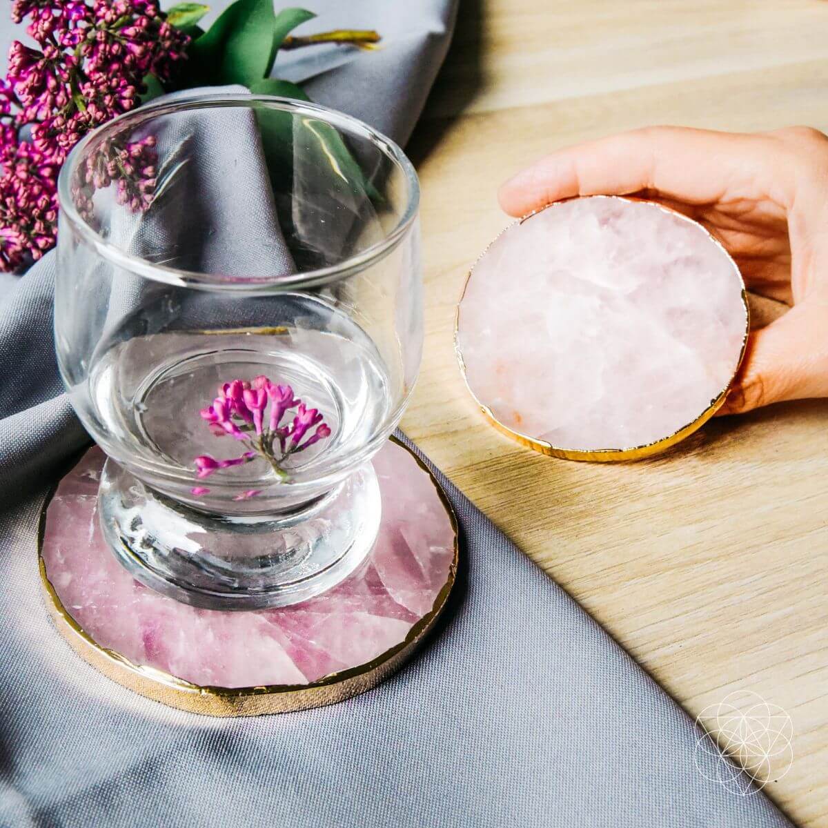 The Positive Energy Coasters (2 pcs)