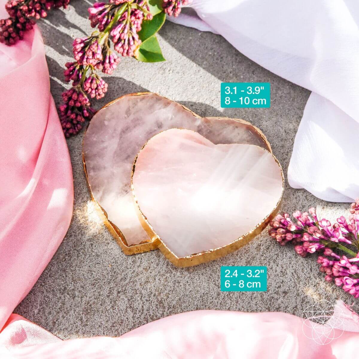 The Positive Energy Coasters (2 pcs)