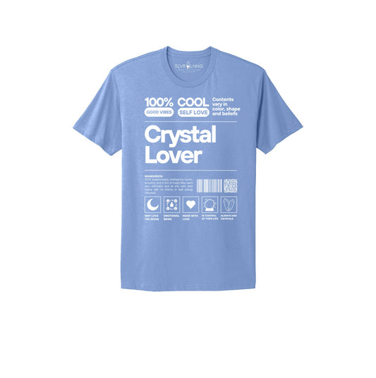 Crystal Lover|Unisex T-shirt - Infused with Rose Quartz