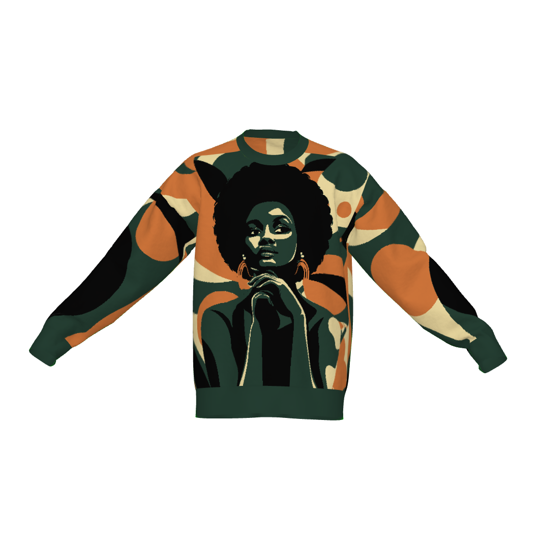 The Golden Aura|Knit Sweater