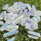 Angel Aura Clear Quartz Crystal Rough Raw Points