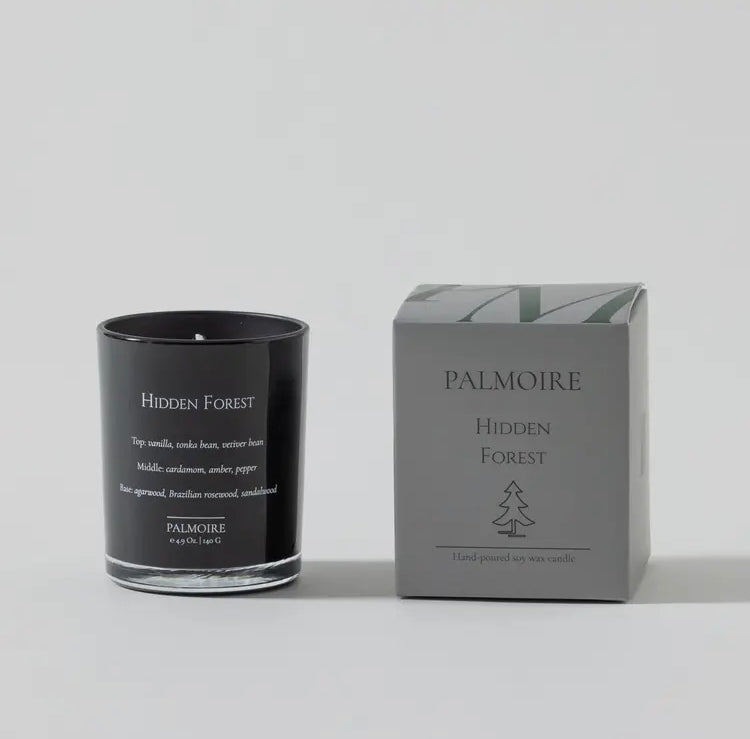 Hidden Forest Soy Wax Candle [Vanilla/Rosewood/Sandalwood]