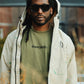 Dues Paid|Military Green Oversize Shirt