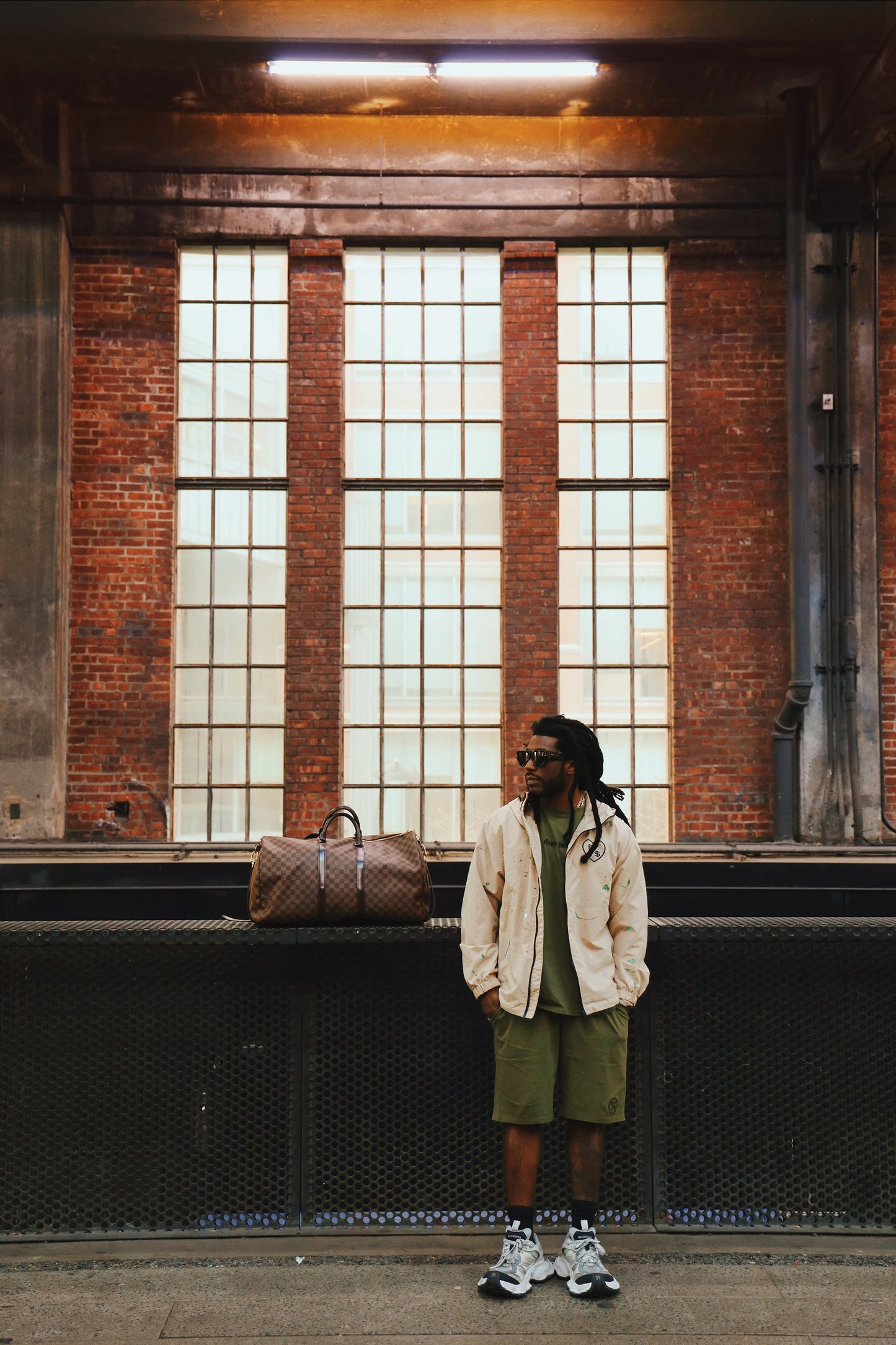 Dues Paid|Military Green Shorts