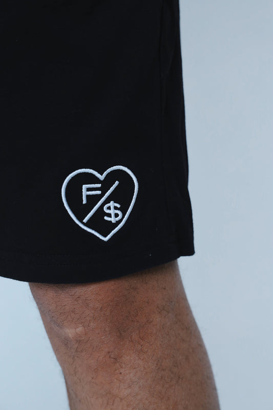 Love Who Loves You|Black Shorts