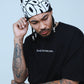 Love Who Loves You|Black Oversize Shirt