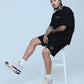 Love Who Loves You|Black Oversize Shirt