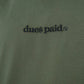 Dues Paid|Military Green Oversize Shirt