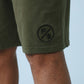 Dues Paid|Military Green Shorts