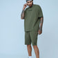 Dues Paid|Military Green Shorts