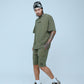 Dues Paid|Military Green Shorts