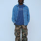 Friends In High Places|Navy Oversize Shirt
