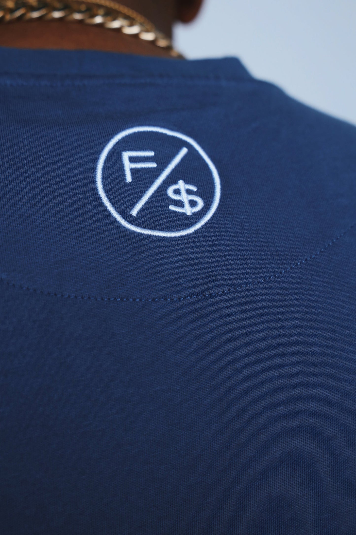 Friends In High Places|Navy Oversize Shirt