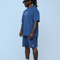 Friends In High Places|Navy Oversize Shirt