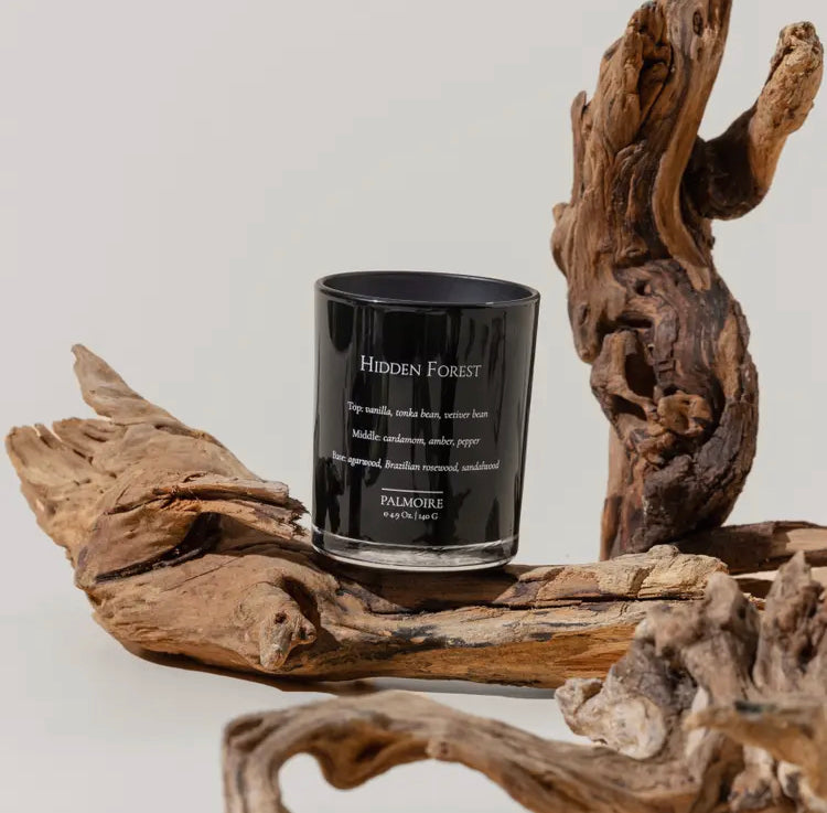 Hidden Forest Soy Wax Candle [Vanilla/Rosewood/Sandalwood]