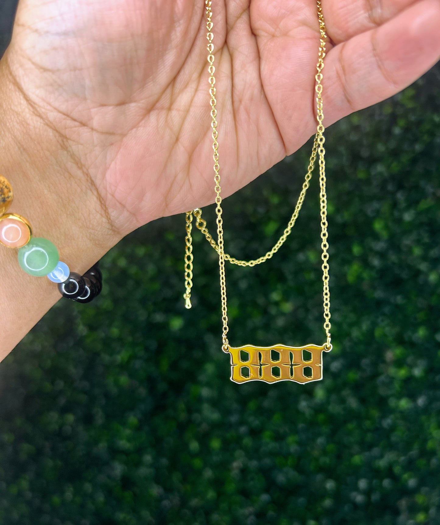 888 Angel Number Necklace