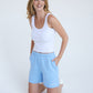 Basics|Lake Blue Women's Short