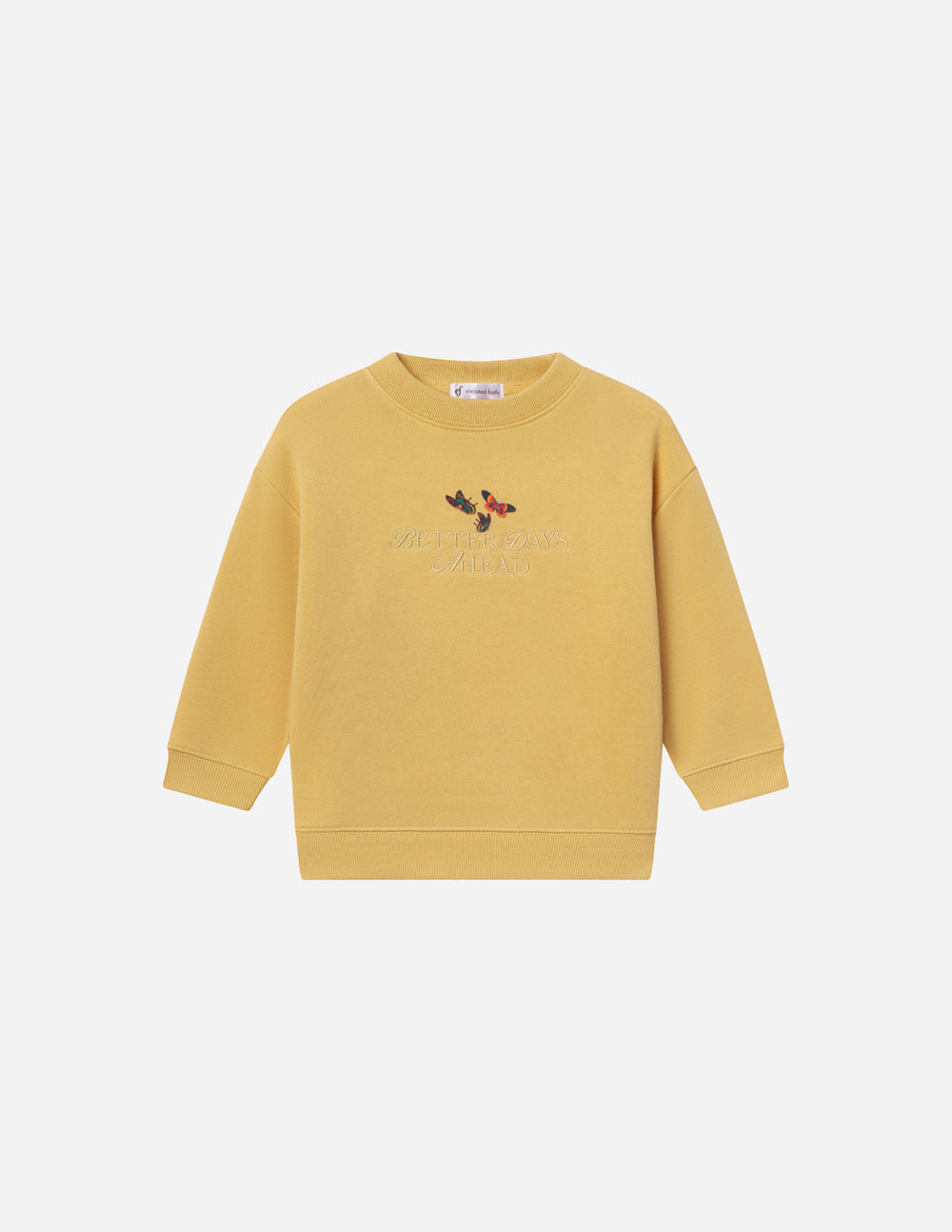 Better Days|Butterfly Kids Crewneck