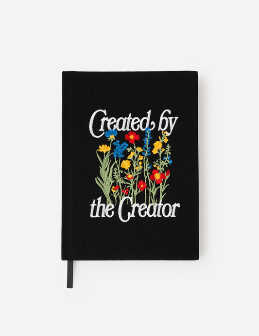 Created by the Creator|Embroidered Planner