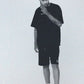Love Who Loves You|Black Oversize Shirt