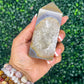 Druzy Agate Obelisk
