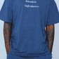 Friends In High Places|Navy Oversize Shirt