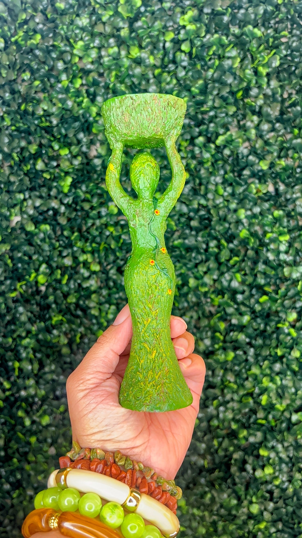 Earth Mother Gaia | Tealight Candle Holder
