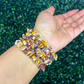 Mookaite Jasper Chip Bracelet | Grounding + Vitality