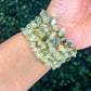 Prehnite Chip Bracelet | Intuition + Inner Peace