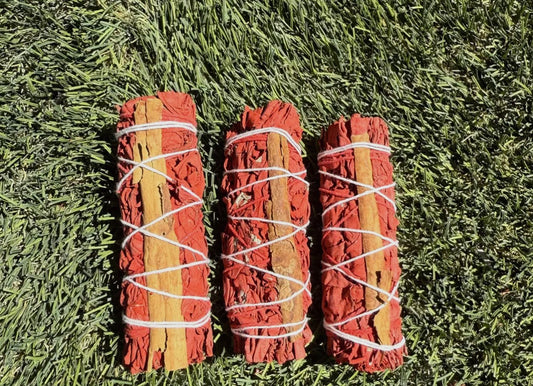 Dragons Blood + Cinnamon White Sage Bundle