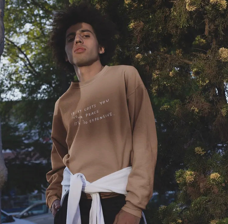 Cost of Peace|Crewneck